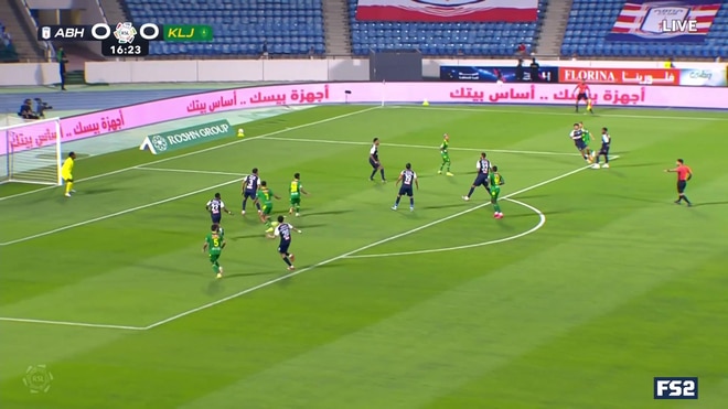 Joshua King scores to give Al-Khaleej Club the lead