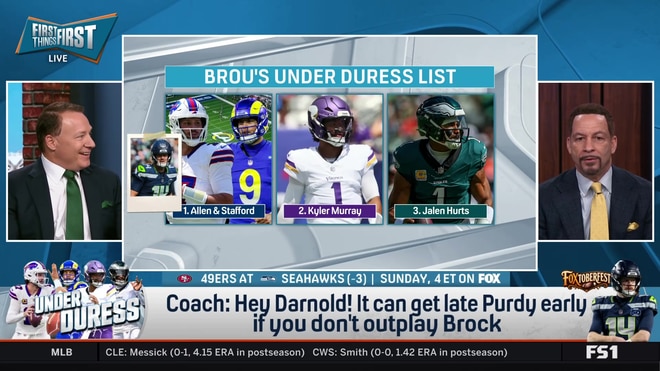 Can Sam Darnold outplay Brock Purdy as the NFL season heats up?