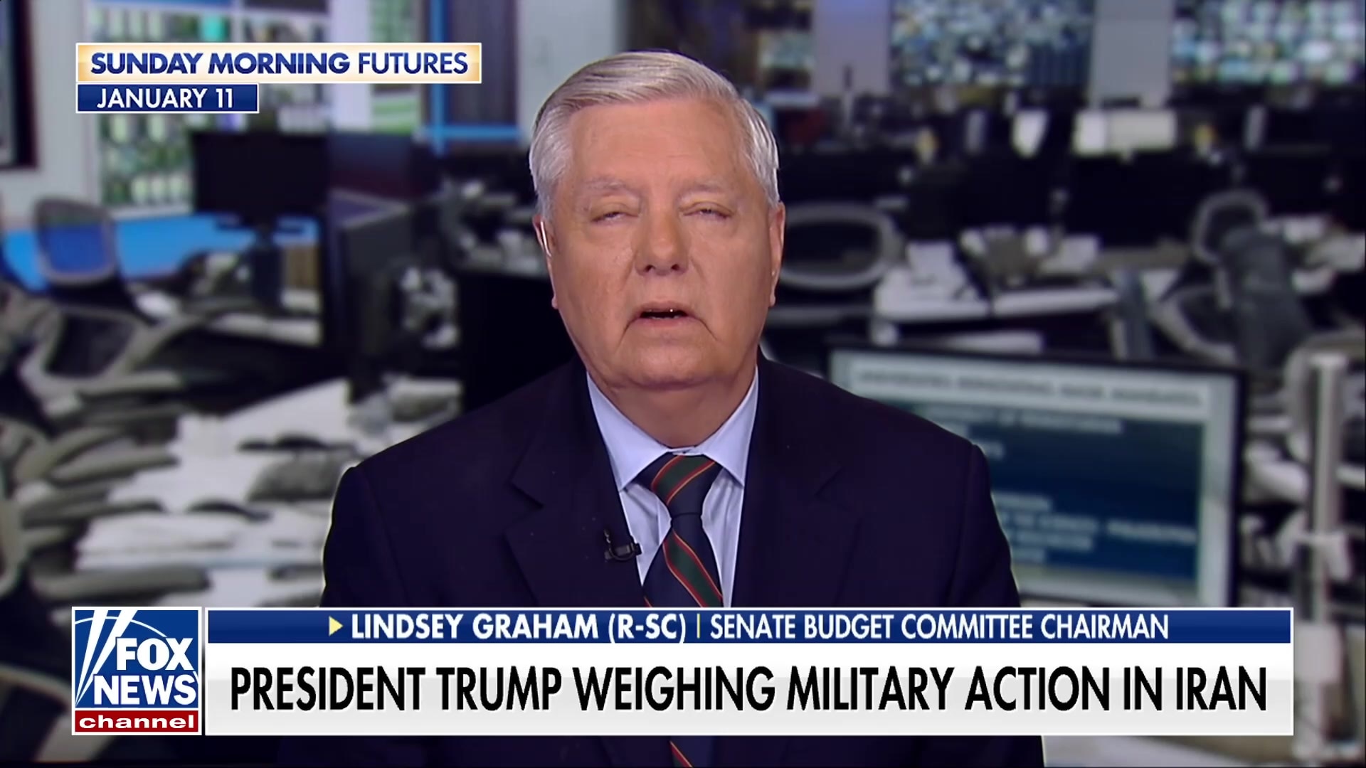 Senator Graham: Trump wisely backs Iran protestors, urges decisive action against murderous leadership