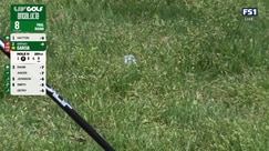 Laurie Canter sinks birdie putt on Hole 5