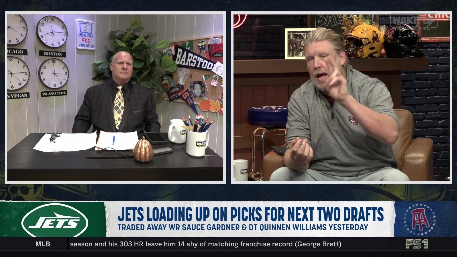 Brandon Walker challenges Stu on Aaron Glenn's "condescending" behavior