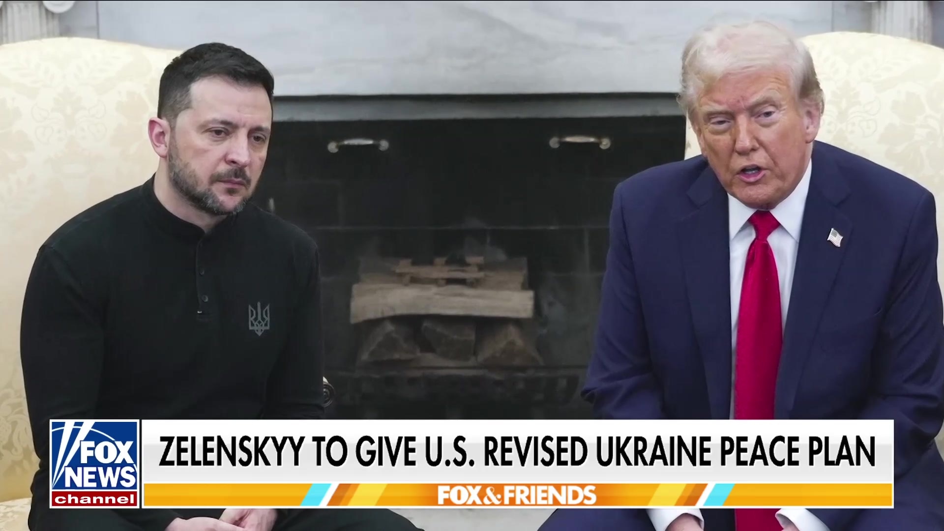 Trump discusses Ukraine with EU leaders "in pretty strong words"