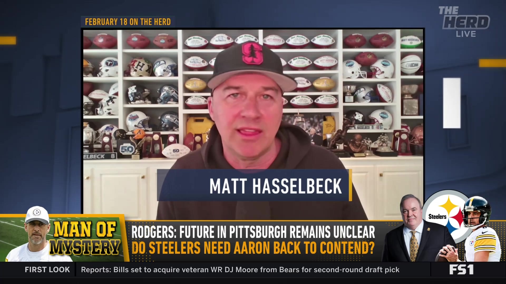 Matt Hasselbeck on Aaron Rodgers' conditions for playing football