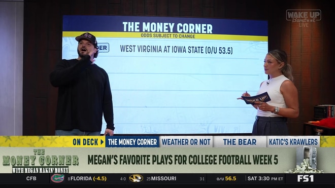 Why Megan Making Money likes the under for West Virginia at Iowa State