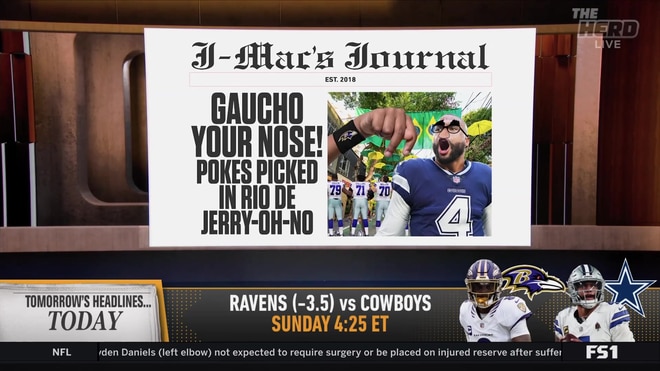 Why the Ravens' run game will dominate the Cowboys in Brazil