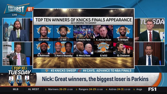 Nick Wright admits orchestrating 'biggest loser is Parkins' jab