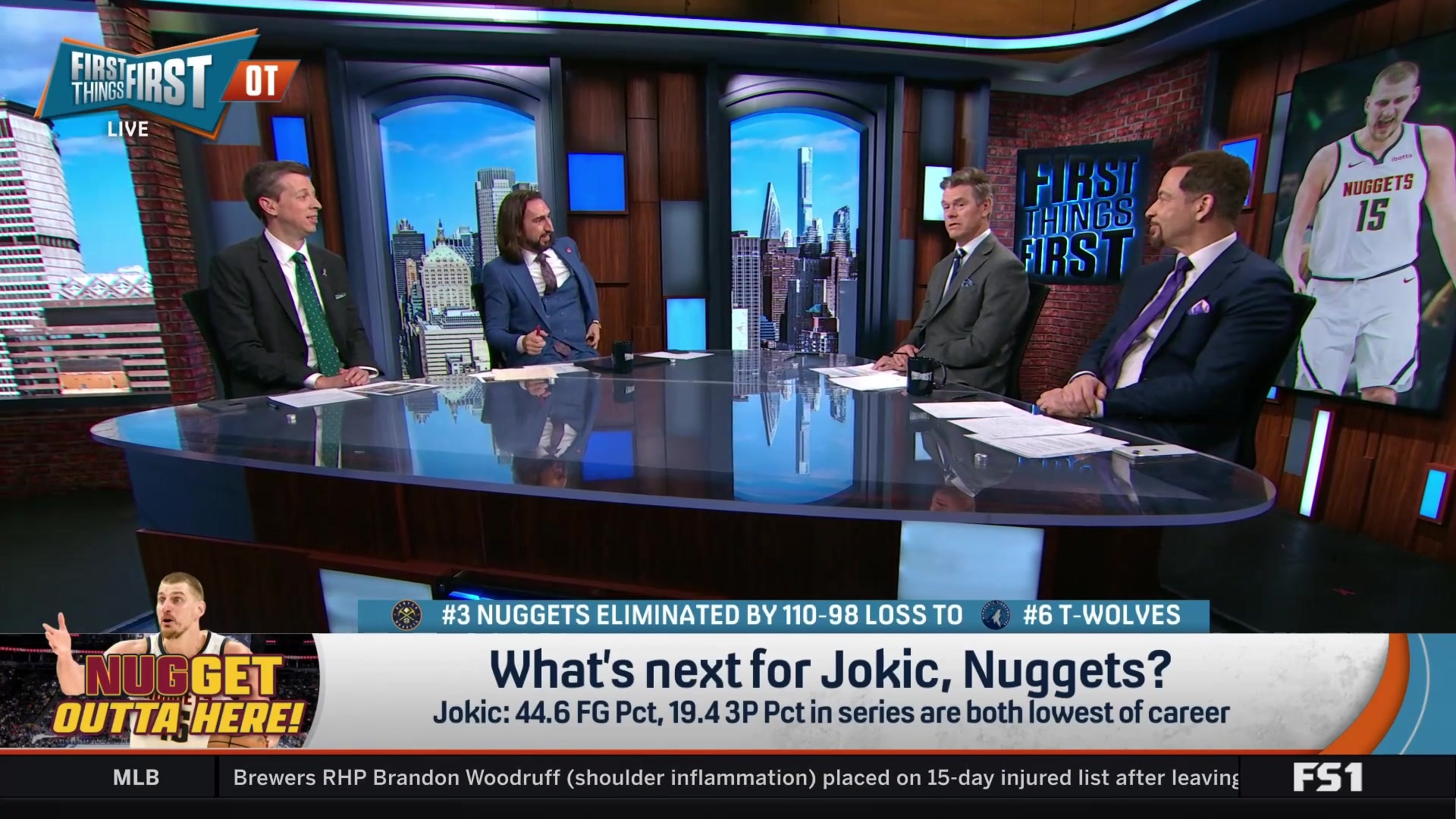 Nuggets Elimination Inspires Wild Playoff Drafting Idea