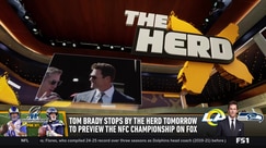 Colin Cowherd discusses the extremely cold Chicago weather and Tom Brady's upcoming appearance