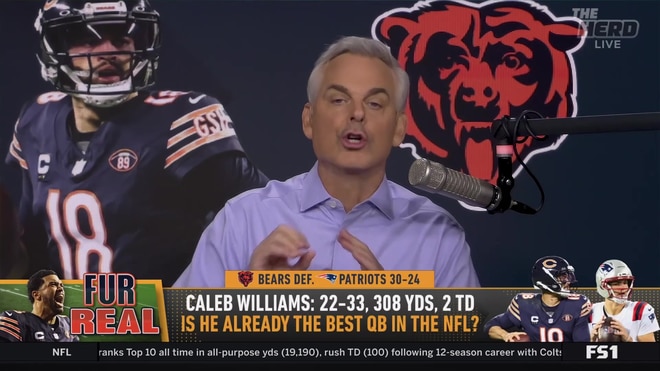 Colin Cowherd explains why Drake Maye is carrying the Patriots