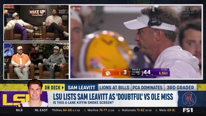 Is Lane Kiffin playing mind games with the LSU injury report?