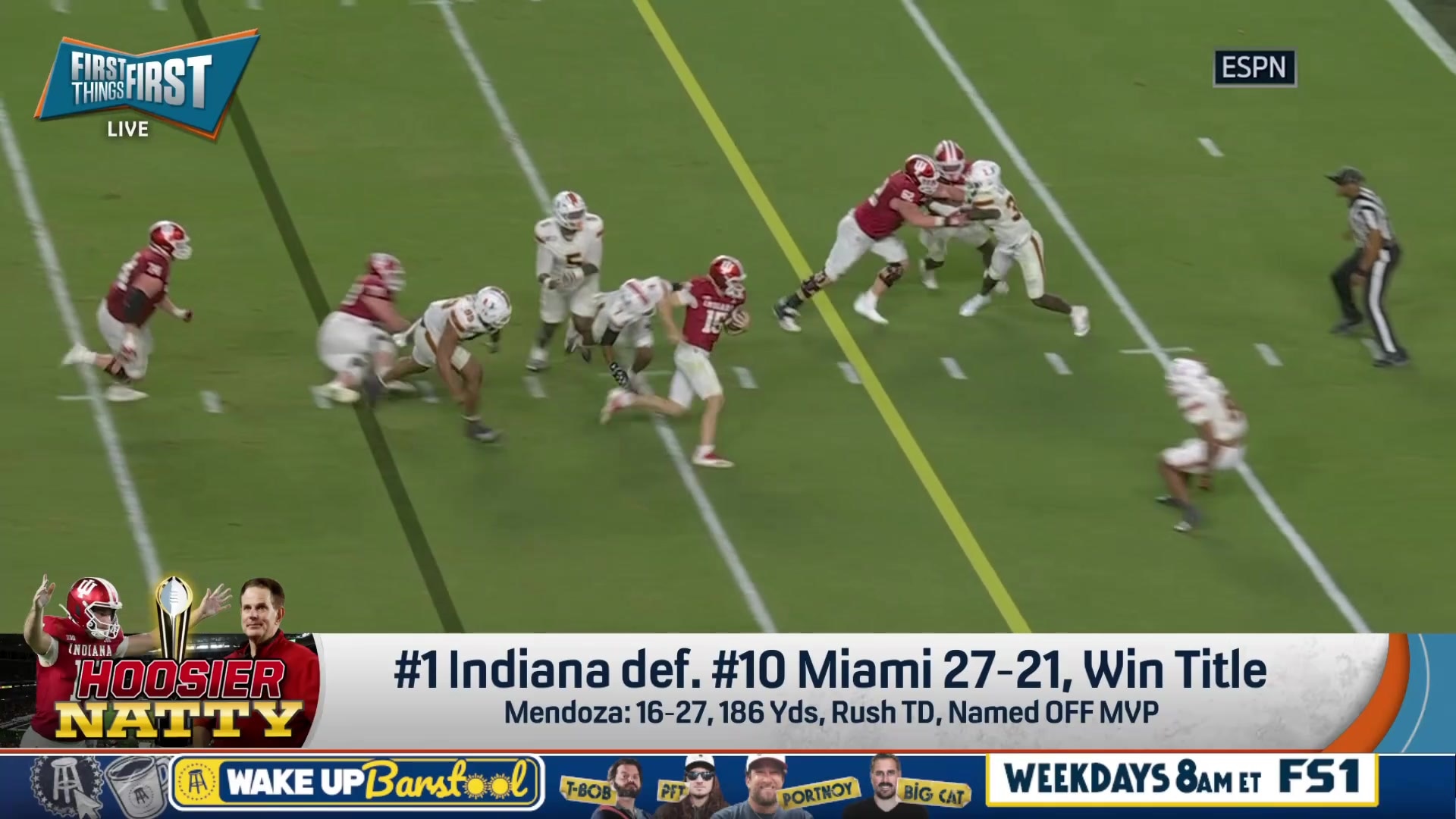 Coach Signtetti praises Indiana's historic National Championship win