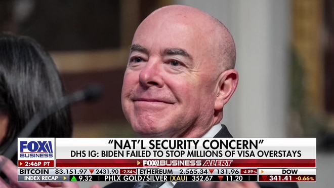 New DHS report reveals millions of unvetted visa overstays under Biden administration