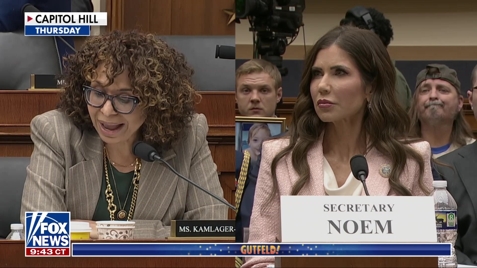 Kristi Noem confronted about alleged affair with Corey Lewandowski