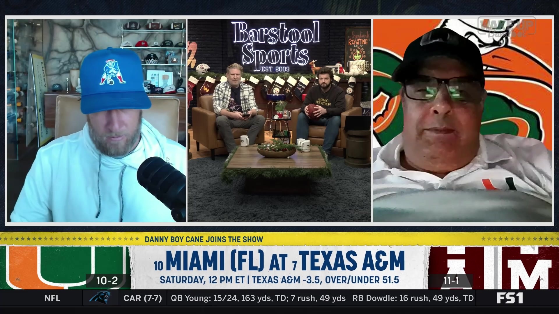 Danny Boy Cane slams playoff committee for overlooking Miami Hurricanes
