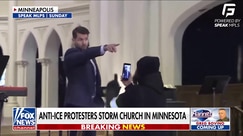 Anti-ICE protesters storm church, harass congregants in Minneapolis