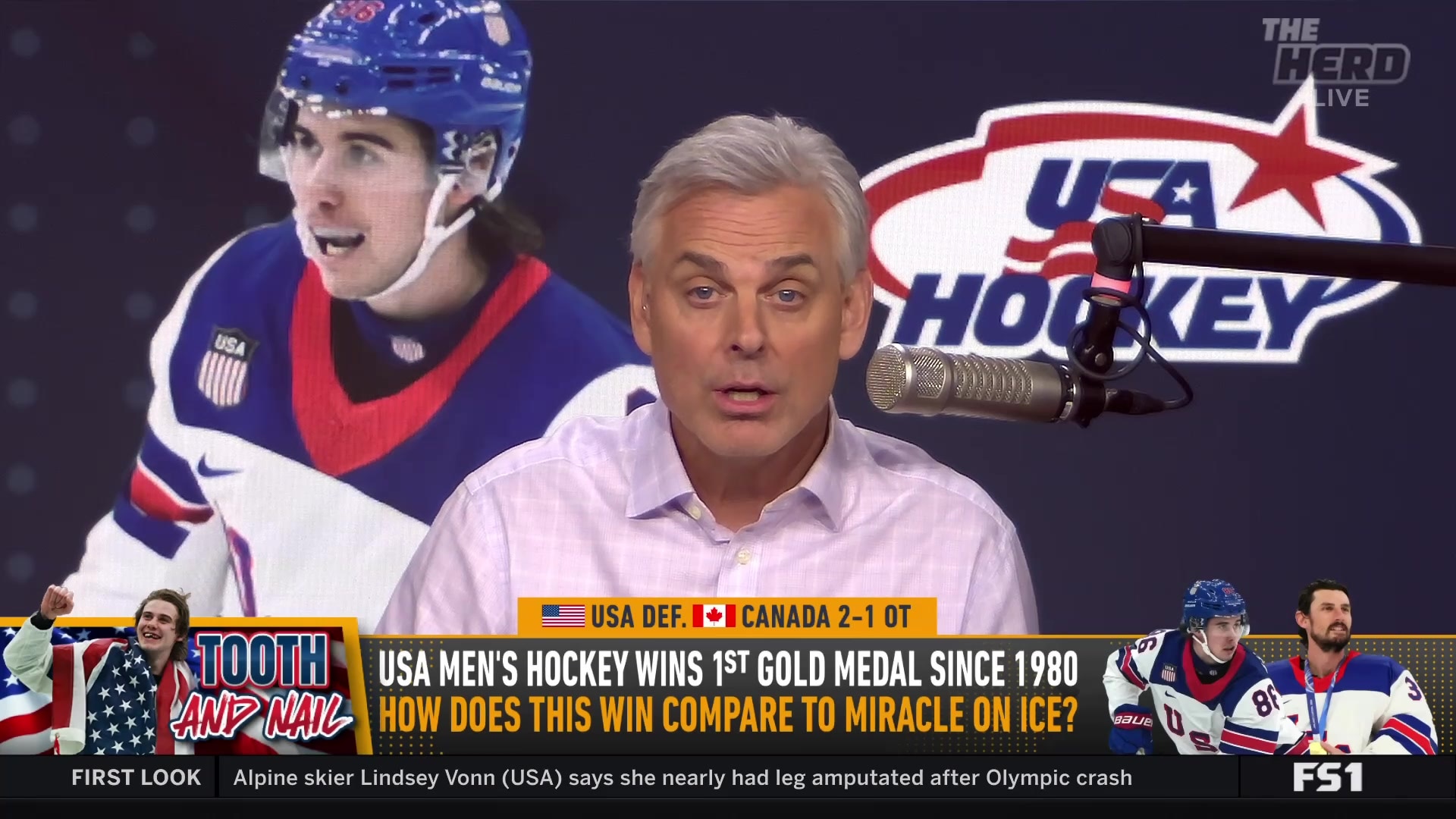 Colin Cowherd and Tony Granato declare USA Hockey is on par with Canada