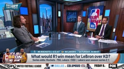 LeBron Beating Rockets More Impressive Than Past Feats?