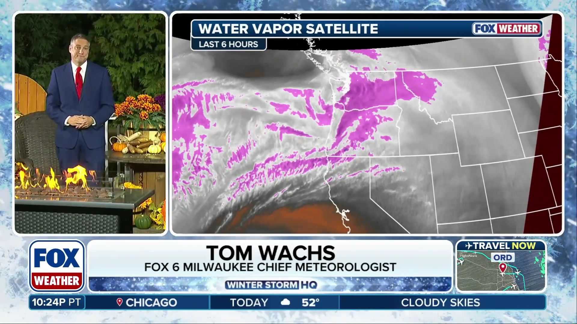 Meteorologists preview Saturday's classic panhandle hook winter storm