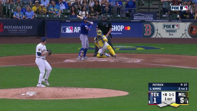 Brandon Nimmo crushes a two-run home run