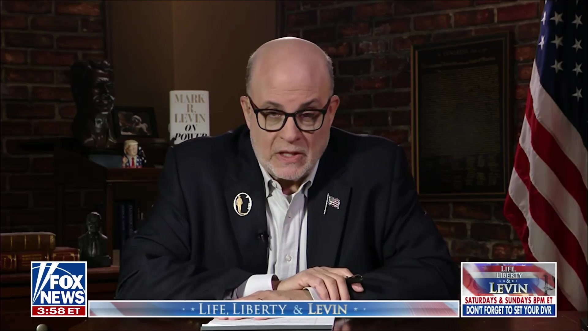 Mark Levin urges Republicans to "stay the Trump course"