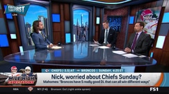 Nick Wright makes a grand exit through the 'Destiny' door