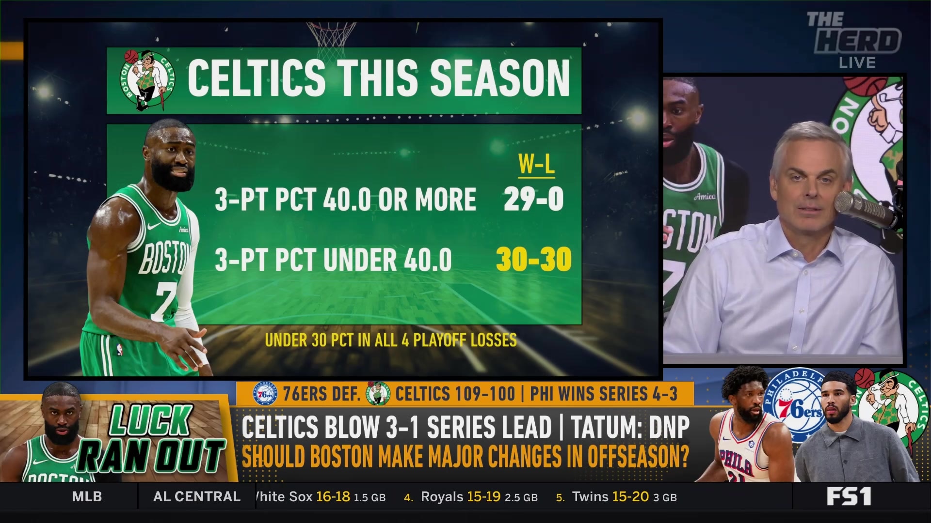 Colin Cowherd: Analytics Fail in NBA Playoffs' Key Moments