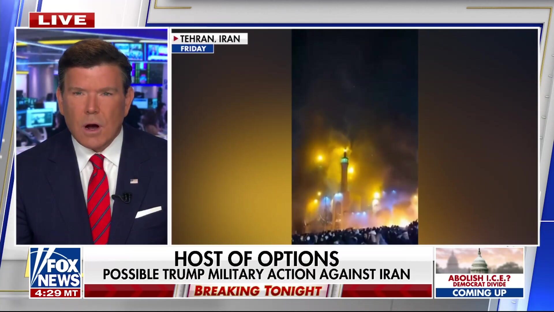 Watch President Trump weighs military options against Iran as US assets ...