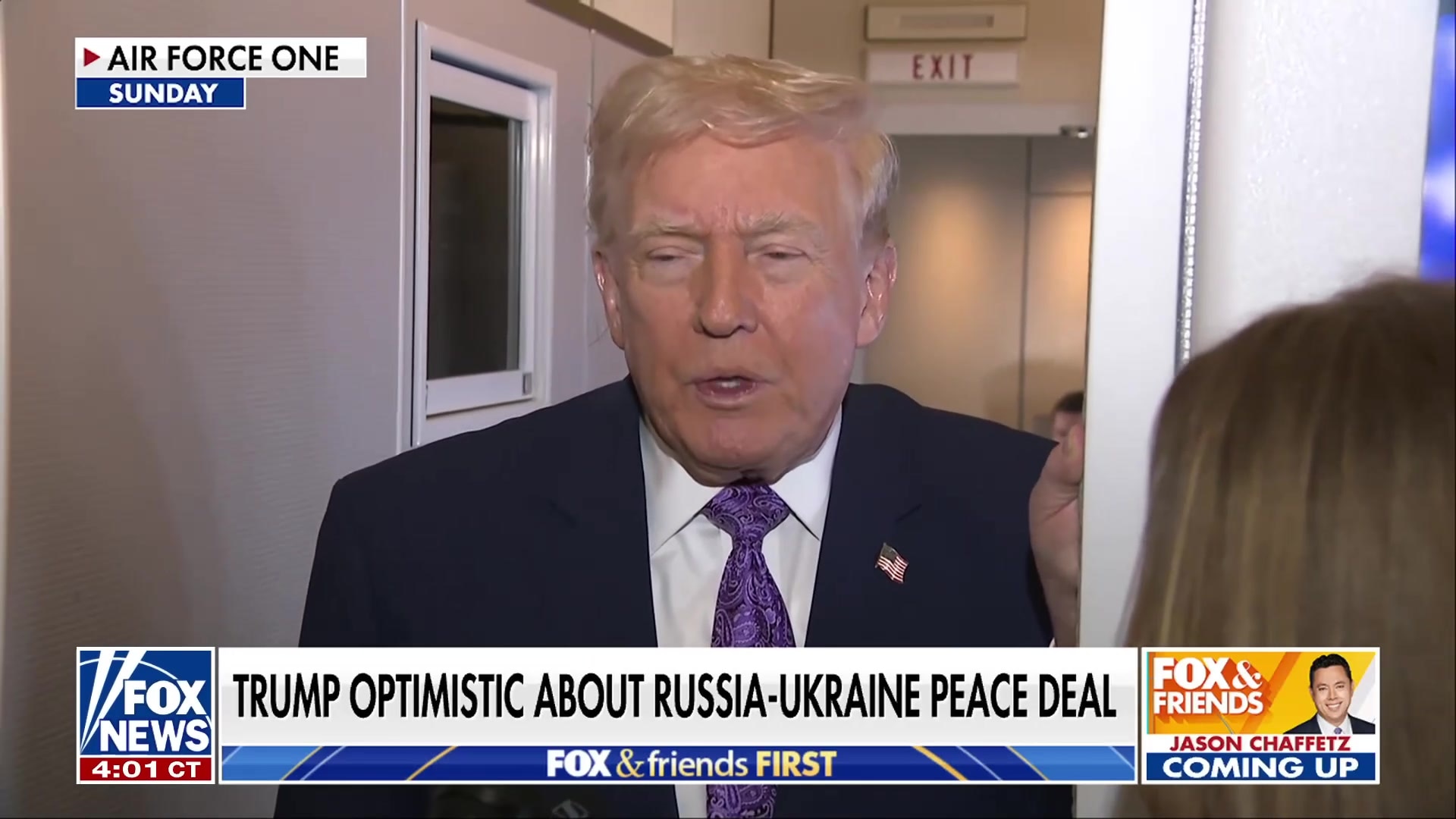 Trump optimistic about a Russia-Ukraine peace deal, says both sides want it to end