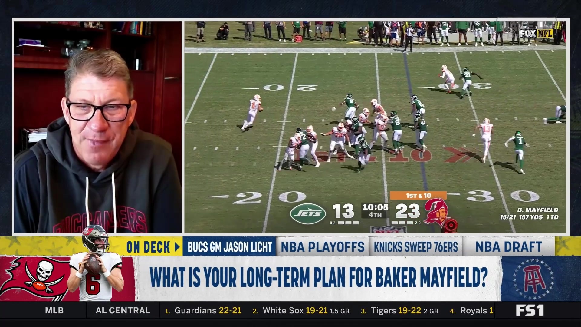 Jason Licht on Baker Mayfield: Tough, passionate, and crucial to team's future