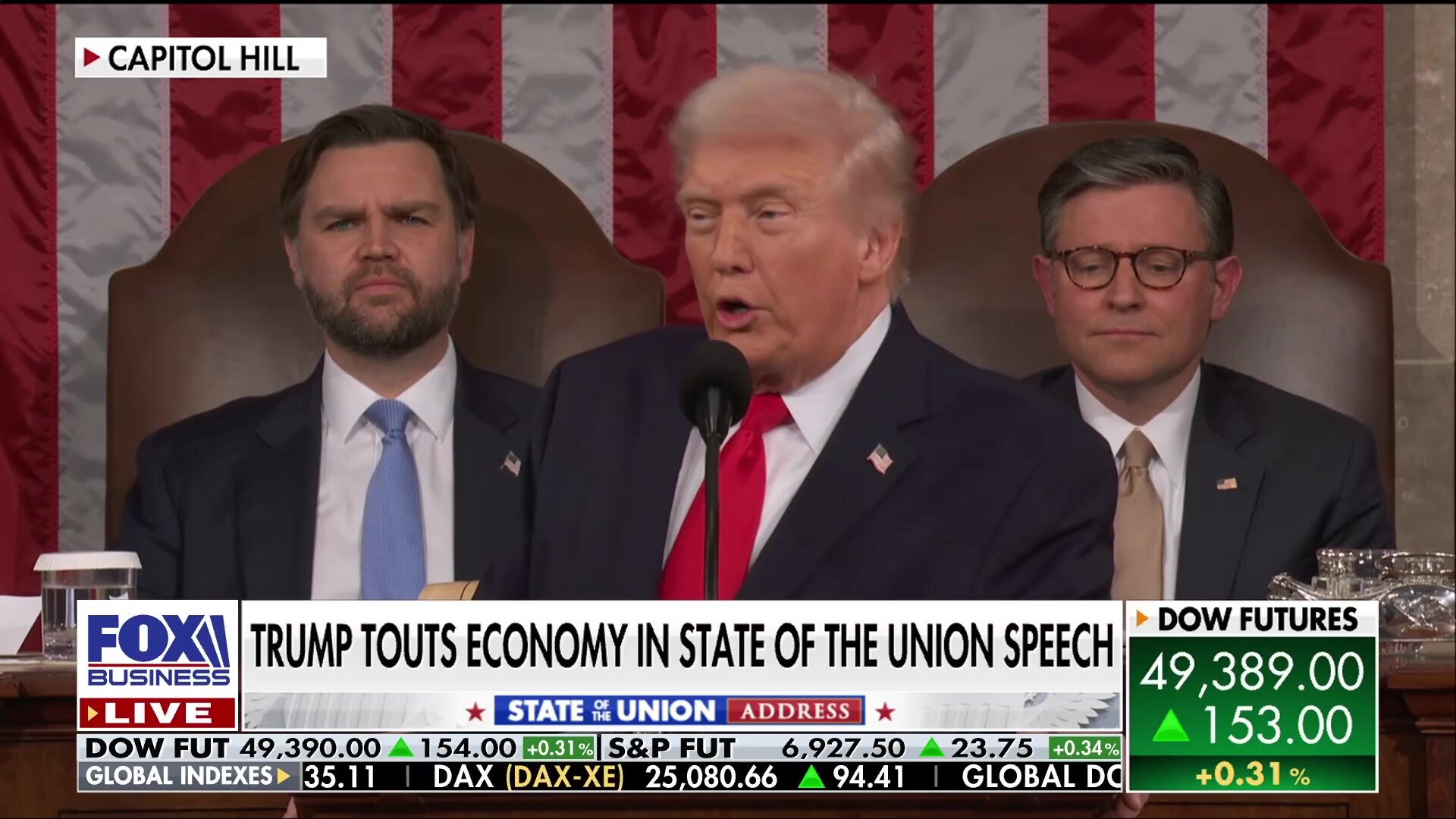 Watch Trump highlights economic transformation in State of the Union ...