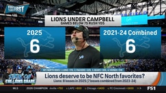 Why the Detroit Lions are NFC North favorites despite running game issues