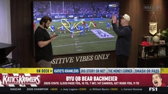 BYU quarterback Bear Bachmeier brings an old-school running style