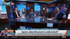 Nick Wright and Chris Broussard debate if Jalen Brunson is underrated