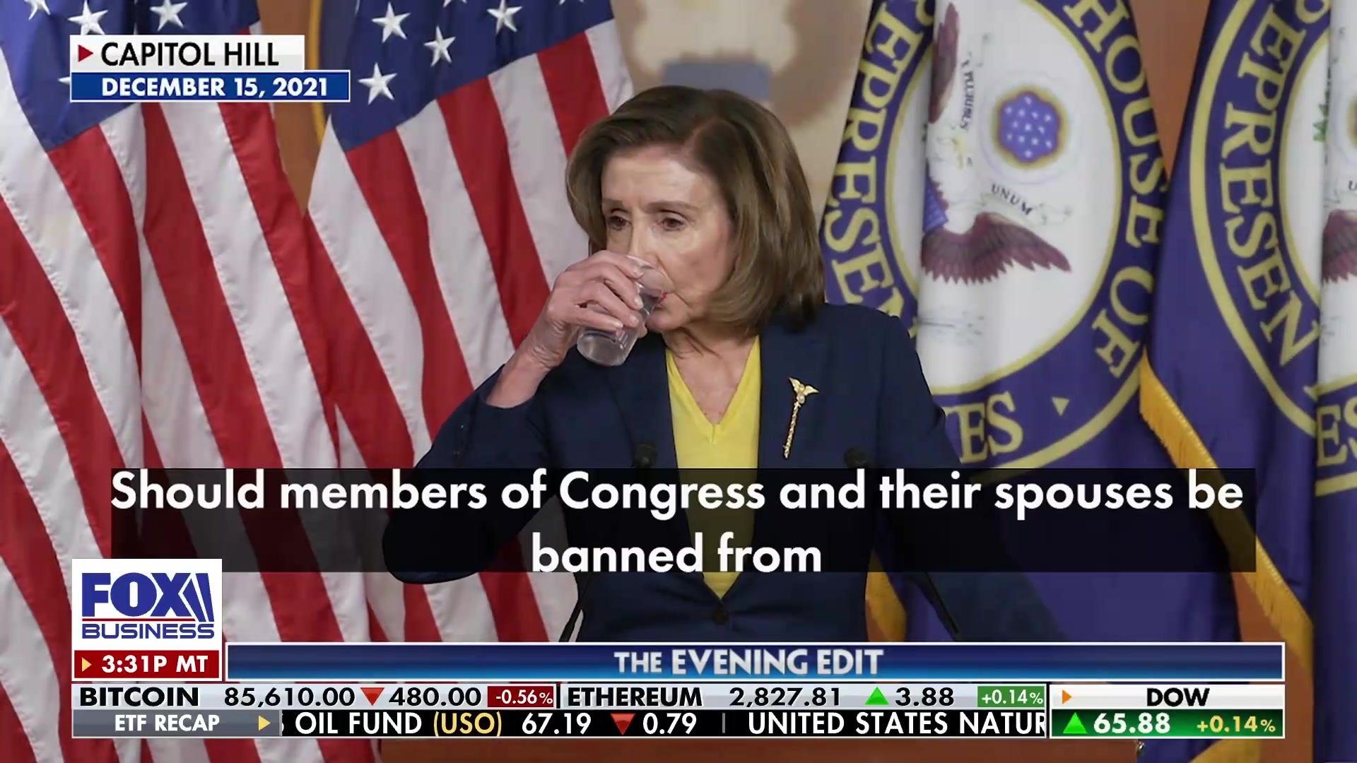 Nancy Pelosi defends stock trading by members of Congress