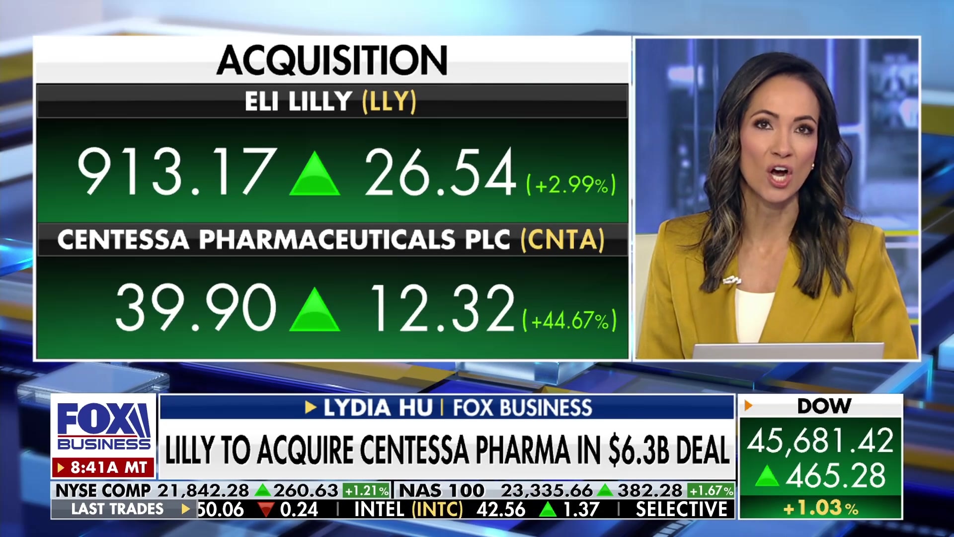 Eli Lilly acquires Centessa Pharmaceuticals in $6.3 billion deal for sleep disorder drugs