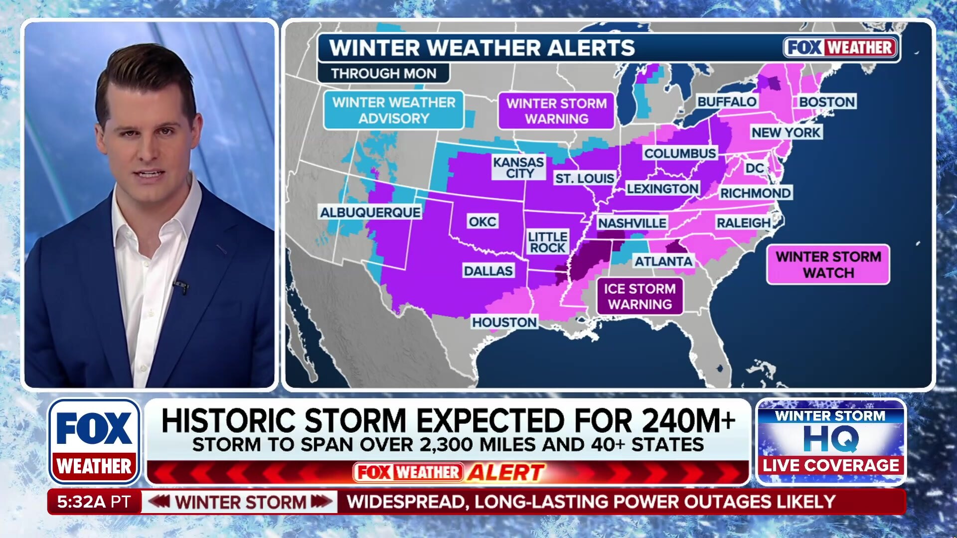 Watch Historic winter storm expected to impact over 40 states Online ...