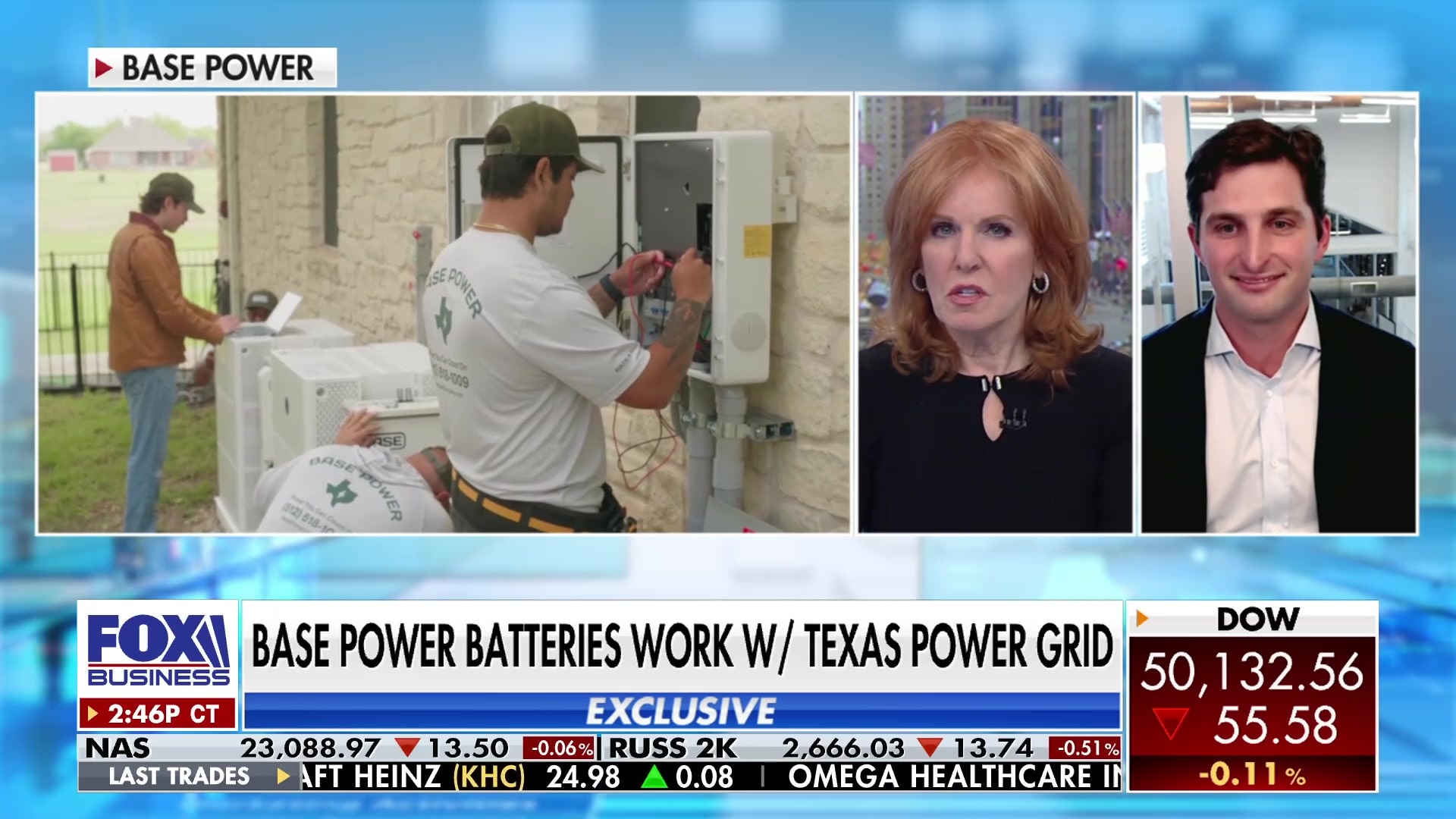 Base Power batteries offer significant cost savings over traditional generators