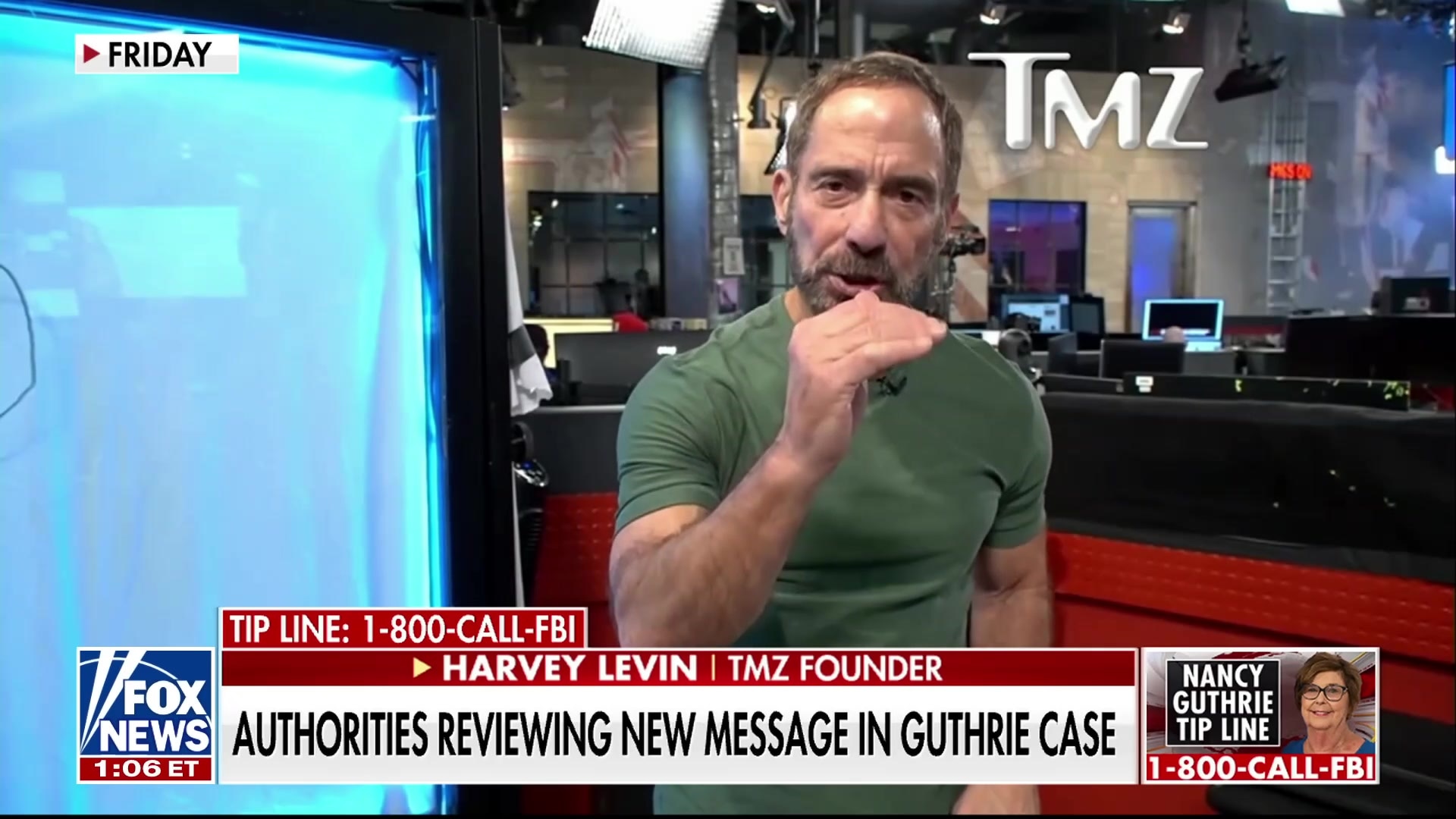 TMZ founder Harvey Levin on Nancy Guthrie letter: "Very well constructed"