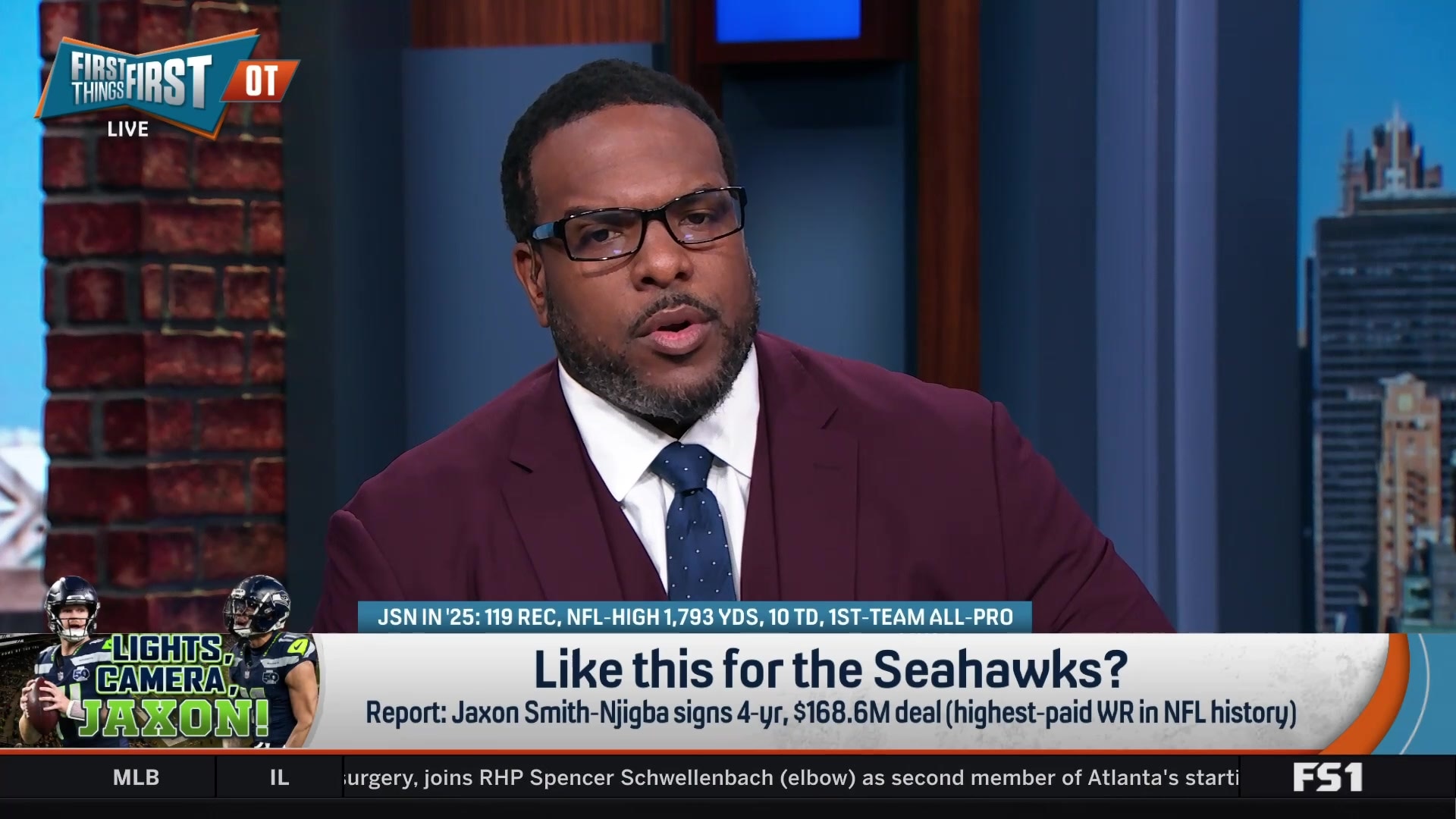 Willie Colon praises Jaxon Smith-Njigba's new Seahawks deal