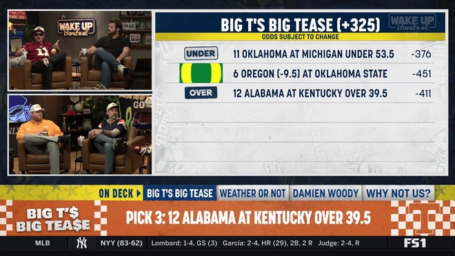 Big T reveals his week 2 college football teaser picks