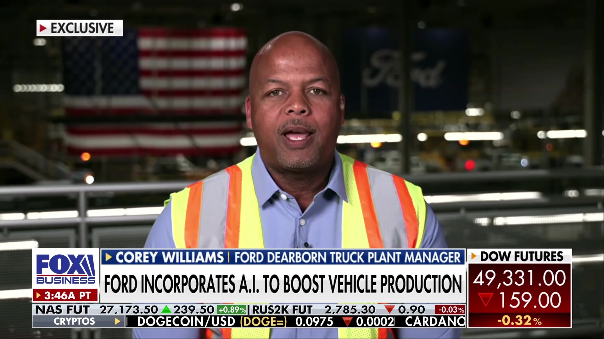 Ford's Corey Williams on AI enhancing manufacturing jobs