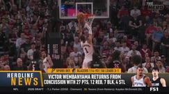 Victor Wembanyama's Stellar Return Amid Concussion Protocol Frustration