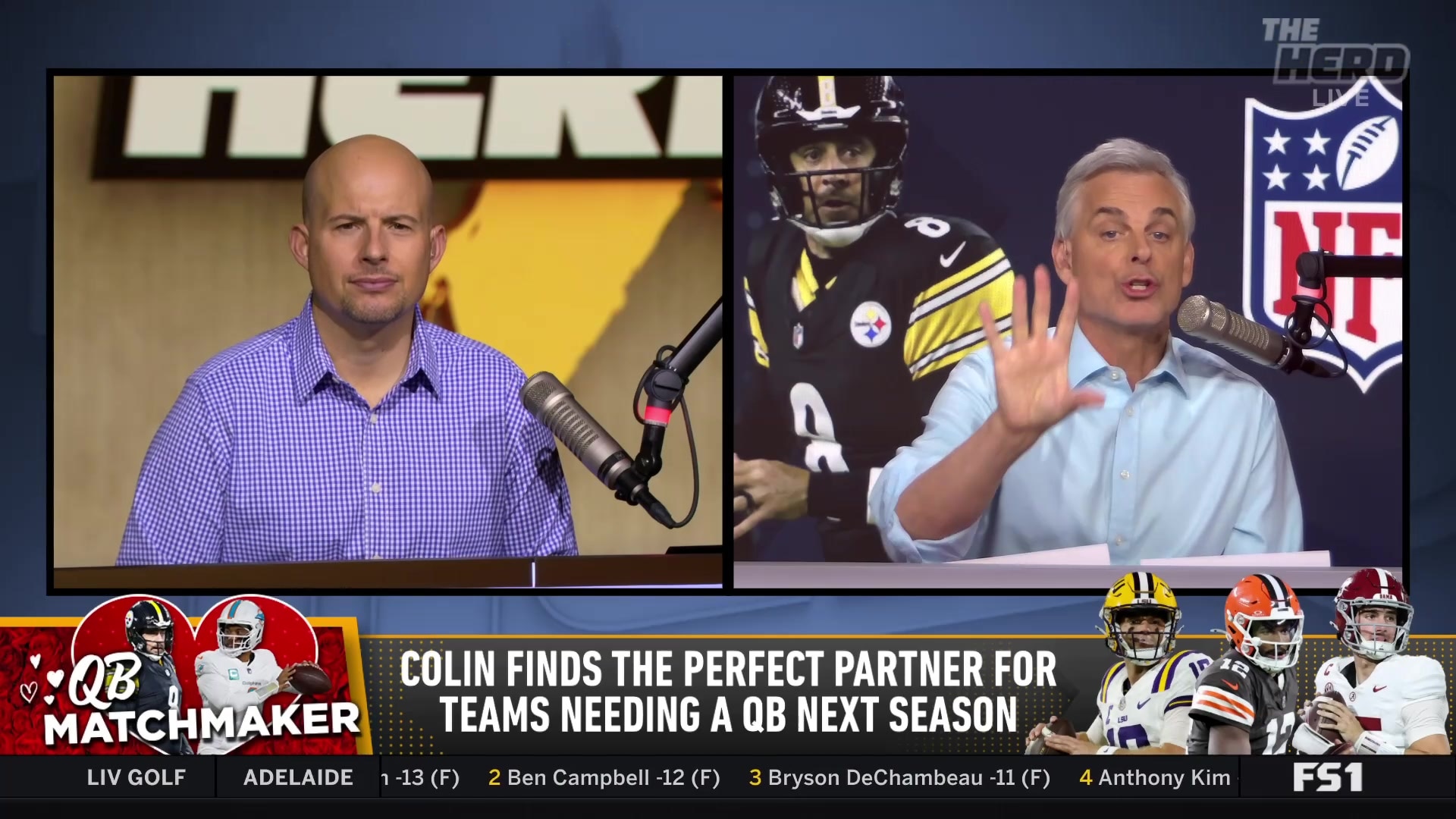 Colin believes Tua Tagovailoa should stay with the Dolphins for another year