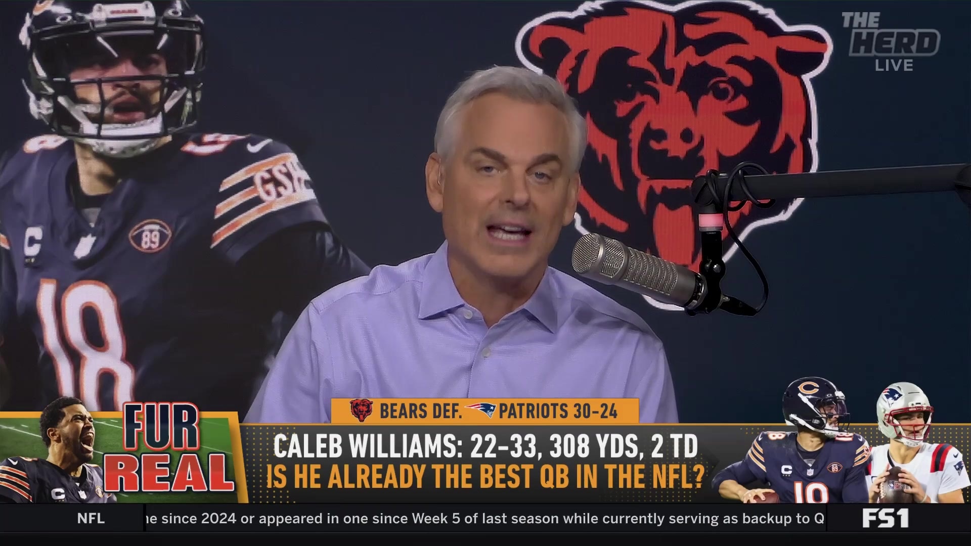 Watch Caleb Williams' generational talent shines against Patriots ...