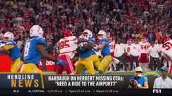 Jim Harbaugh's Hilarious Reaction to Herbert Missing OTAs