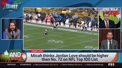 Micah Parsons Says Jordan Love Should Be Higher on NFL Top 100