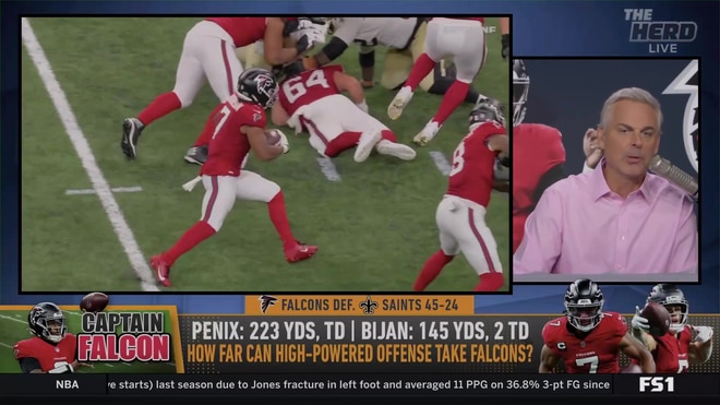 Colin Cowherd: Kevin Stefanski has unlocked Michael Penix Jr. and the Falcons