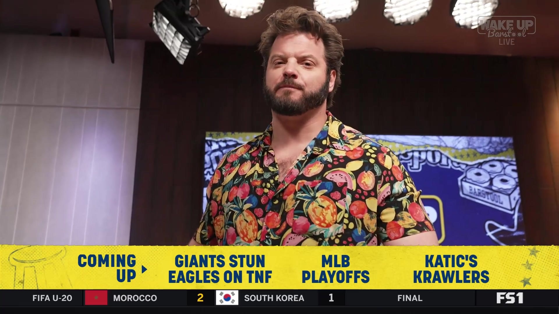 T-Bob Hebert introduces Barstool Sports show