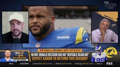 Rob Havenstein reacts to Aaron Donald's retirement and potential return