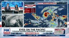 Stephen Morgan tracks three active tropical systems in the Pacific